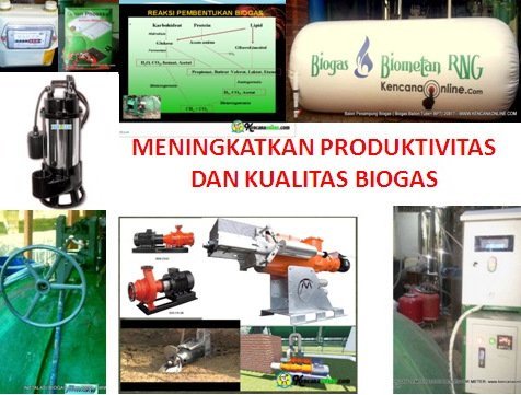 Meningkatkan Produktivitas Biogas